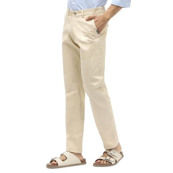 Beige Colour cotton pants for men