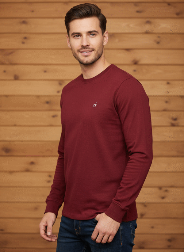 Meron color Full Sleeve T shirt for Men